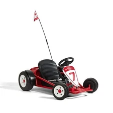 Radio Flyer 941 Red Ultimate Go-Kart Ages 3-8, 24V Battery-Powered Adjustable