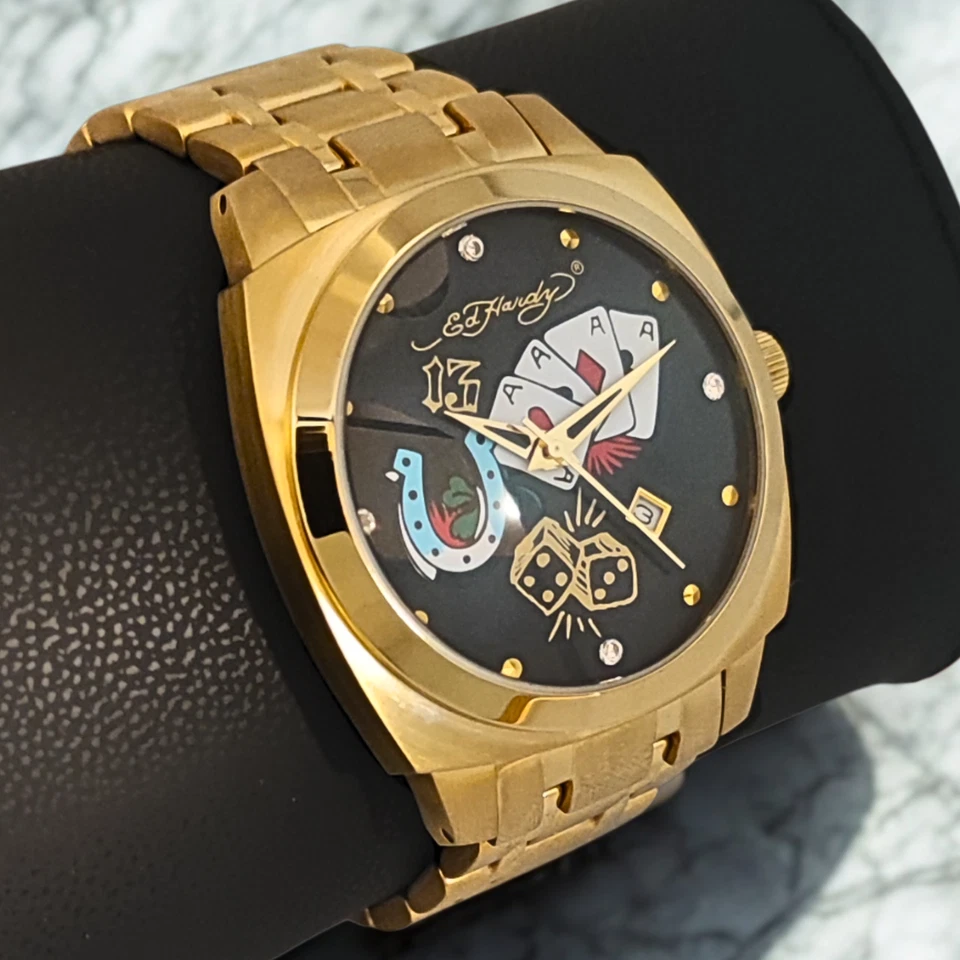 Ed Hardy Uhr - The Mercenary Gambler - Herrenuhr - Bild 2 von 4