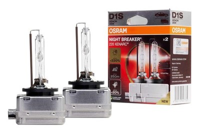 Osram Night Breaker 220 D1S HID Xenon Headlight Bulbs 66140XN2 - Pack of 2