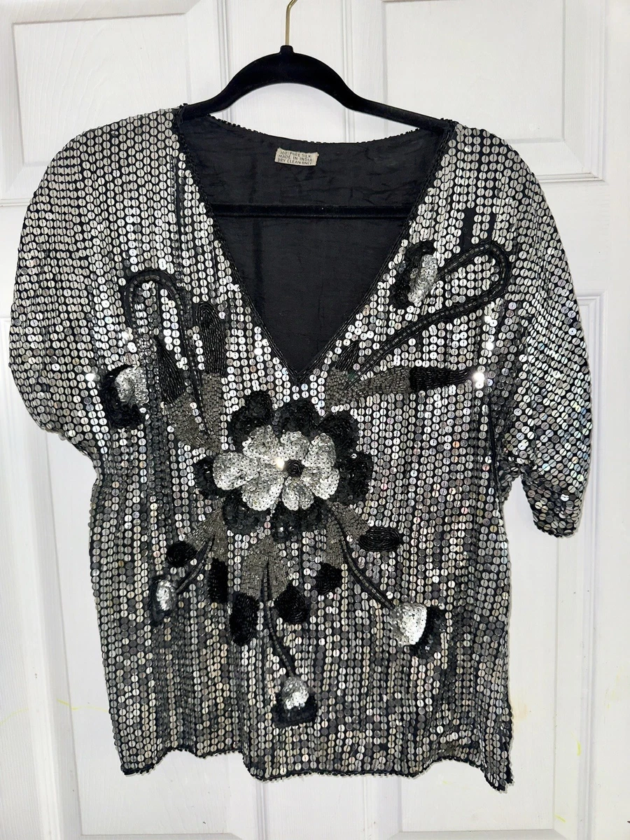 Las mejores ofertas en Ropa Vintage de Seda 100% de discoteca para