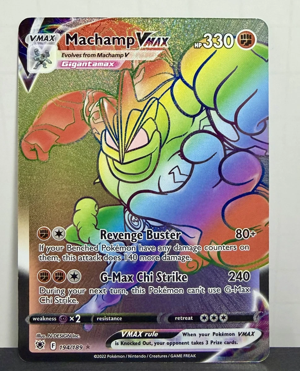 Machamp VMAX Pokémon TCG Cards for sale | eBay
