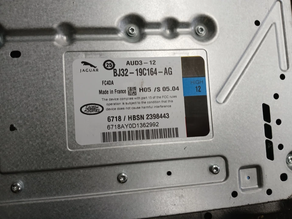 RANGE ROVER EVOQUE RADIO STEREO AMP APLIFIER BJ32-19C164-AG 2011-2015 ~ - Image 3 of 3