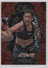 2023 Panini Select UFC Premier Level H2 Red Disco Prizm 86/99 Karol Rosa 02g4