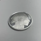 1/10th oz. Indian Head Silver Round .999 fine silver BU Uncirculated