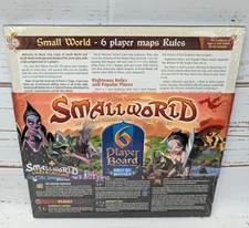 Small World 6 Player Map Box NIS Rare OOP Days of Wonder Board Game Expansion