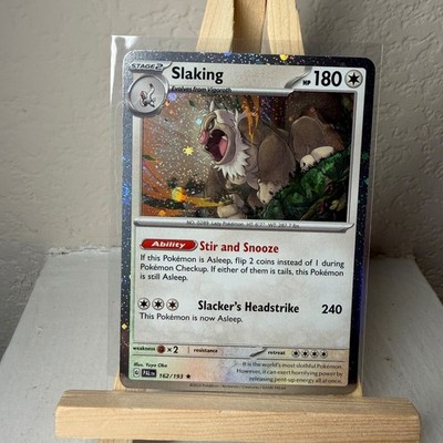 Slaking 162/193 Paldea Evolved Cosmos Holo Pokemon TCG