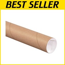 Kraft Mailing Tubes 3x20 - 24-Pack for Blueprints