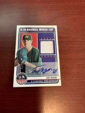 2023 Panini USA Stars & Stripes Patch Autograph Joel Hogan #'d/72