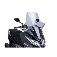 Puig Cupolino V-TECH Line Touring FUR Kawasaki J125 16-21 Fume Chiaro