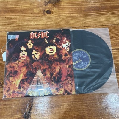 AC/DC Highway To Hell 1979 Australian 1st Press Blue Label Vinyl LP Record