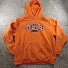 Syracuse Orange Hoodie Sweatshirt Mens 2XL Orange NCAA Basketball Campus Drive
