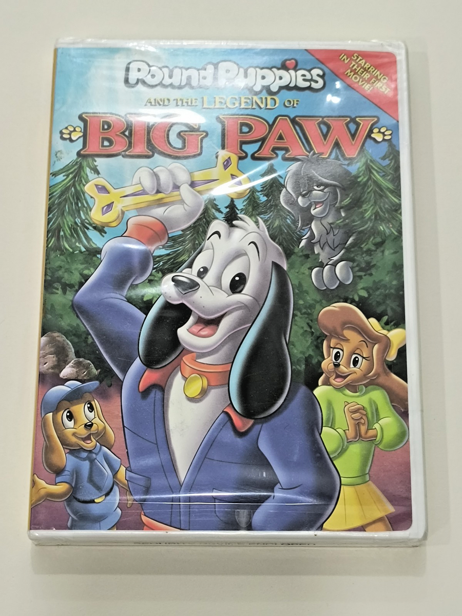 Pound Puppies The Legend of Big Paw (DVD, 2006) OOP NEW