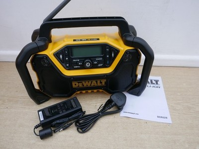 DeWALT DCR029 12V 18V 54V Bluetooth Digital DAB UKW Radio USB Laden