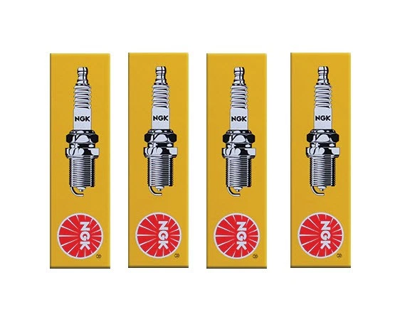 Комплект из 4 стандартных свечей зажигания NGK для двигателя Suzuki RM50 1980-1979 50 куб. см - Изображение 2 из 4