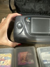 SEGA Game Gear Handheld Console W/ 8 Games!