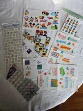 Scrapbooking Sticker Lot - Celebration/Birthday/Graduation/some new/some opened