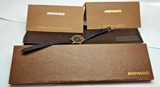 Orologio Meccanico Svizzero Vintage Movado Zenith 20.0510.305 Beze Placcato Oro