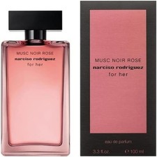 Image of Official Narciso Rodriguez Musc Noir Rose Eau De Parfum 100ml Spray NEW & SEALED