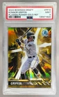 1820 Konnor Griffin 2024 Bowman Draft Gold Refractor Plasma Power /50 PSA 9