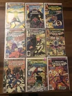 Amazing Spider-Man Lot Of 9 Bronze Age With KEYS Complete Mid-Grade 1st App