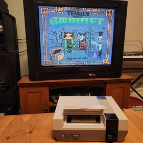 Gauntlet Black - Nintendo NES - Cart Only, Tested, Works, Authentic, Clean 