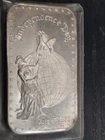 Vintage-1975 Independence Day July 4th. Bar 1 Troy oz.999 Silver Madison Mint