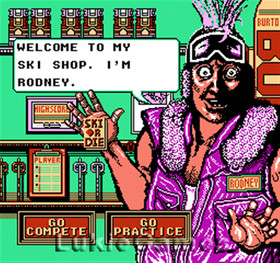 Ski Or Die - Fun NES Nintendo Game