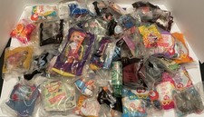 Vintage 90 s-00 s McDonald's Burger King Fast food Toys Lot Of 46 New