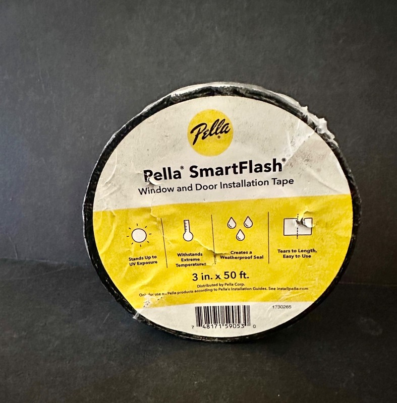 A Pella Smart Flash window & Door instalation tape 3"x50' Not used left over