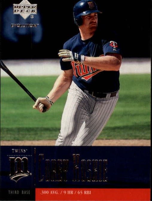 2001 Upper Deck Evolution #32 Corey Koskie - BB