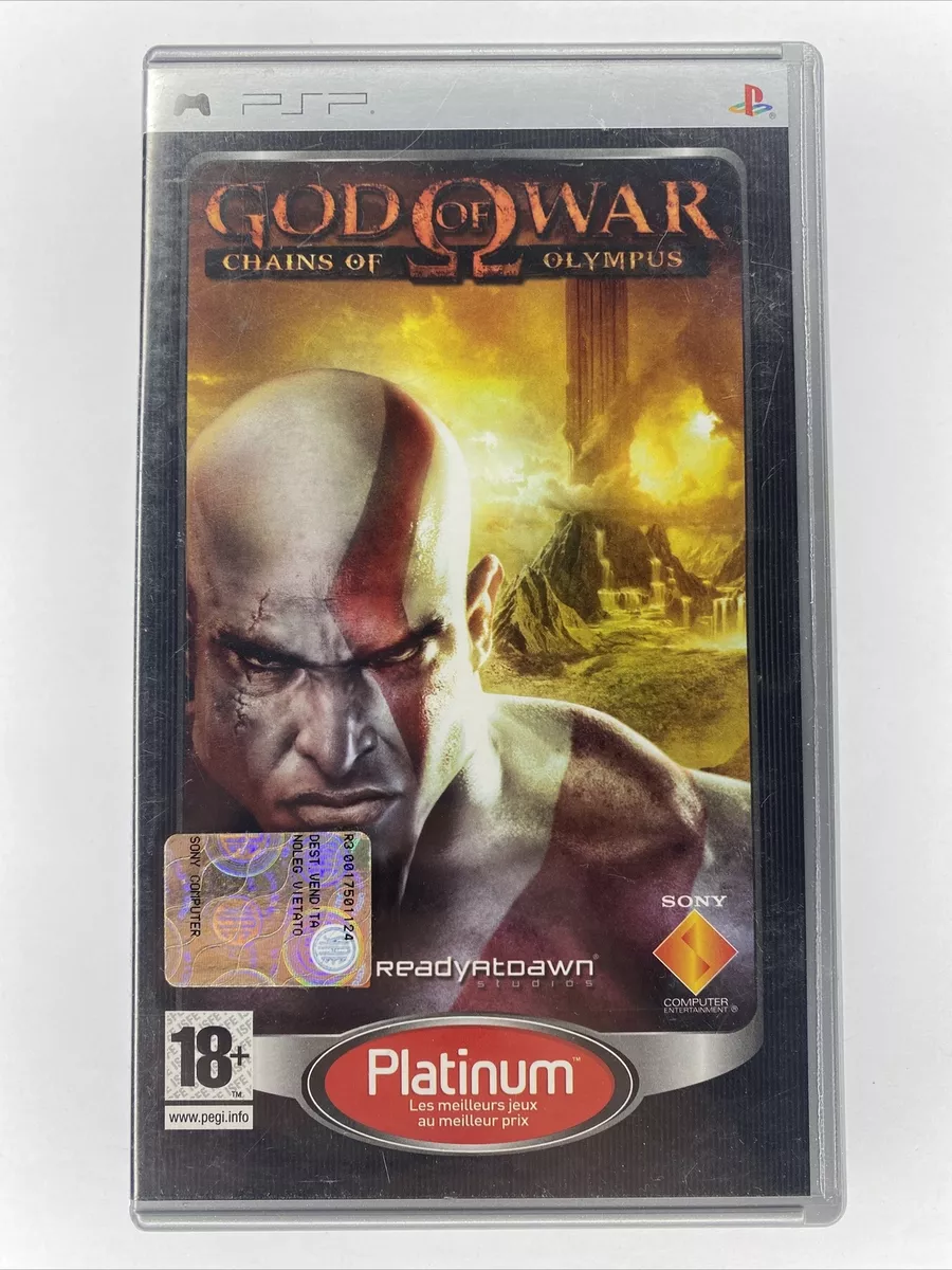 God of War: Chains of Olympus - Platinum Edition (PSP)