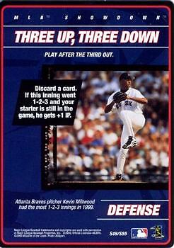 2000 MLB Showdown Strategy Cards Pick Your Card
