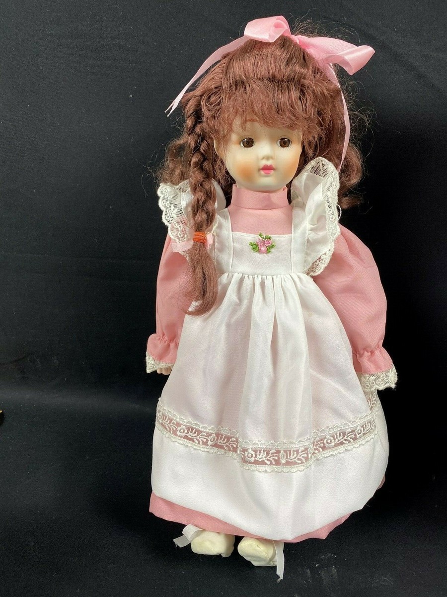 * antique doll ୨୧ .·*° アンティーク ペグドール Antique vintage 1920s ceramic dollhouse doll. original crepe
