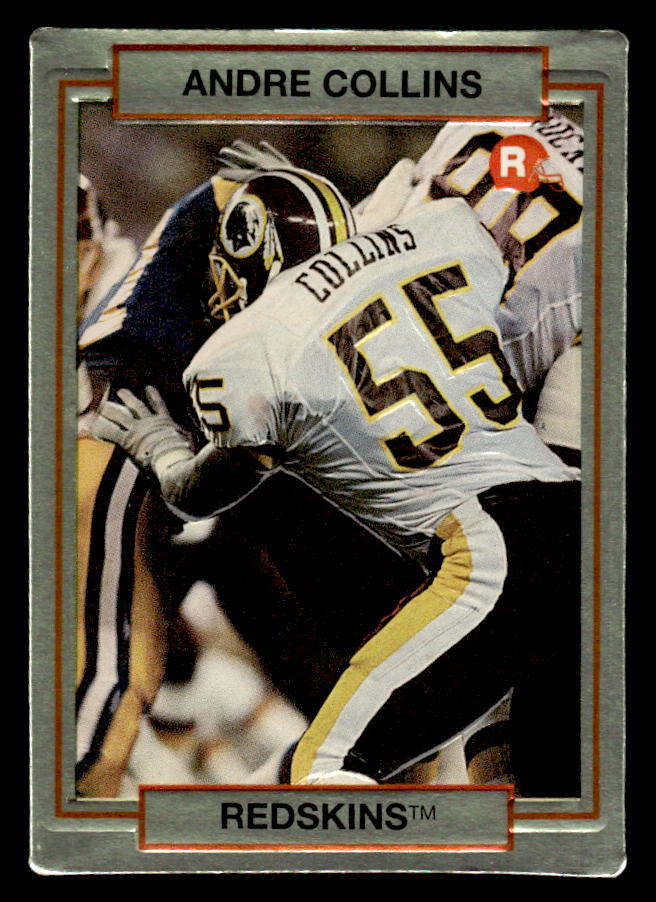 1990 Action Packed Rookie Update  # 35 Andre Collins  Rookie   RC
