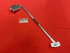 VW Bus T1 -12/60 door lock left with pull rod + holder interior opener (0436-420