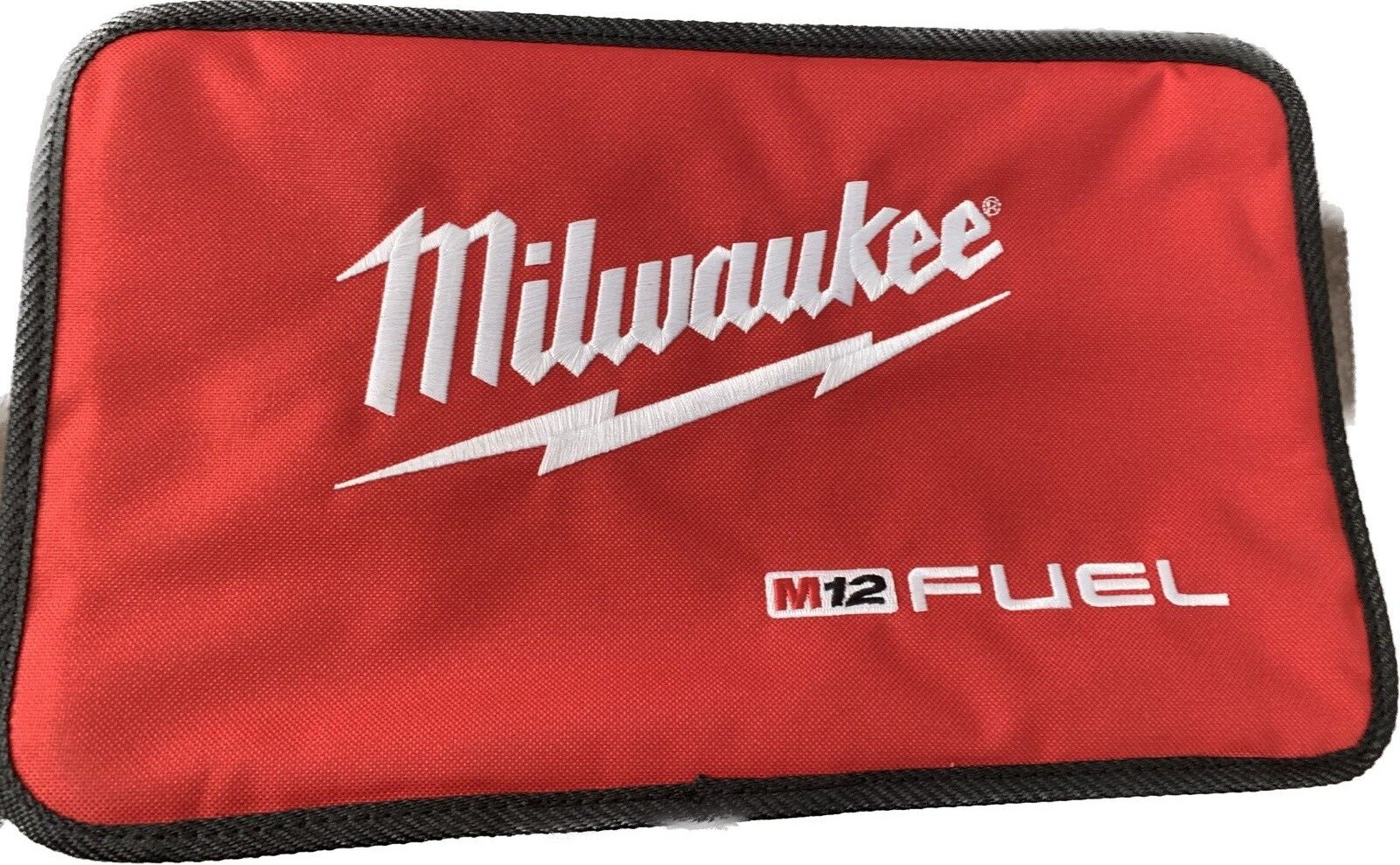 Milwaukee M12 Contractor Bag Soft Sided Zipper Fabric Case Tool Bag