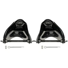 Pair 2WD Front Upper Control Arms Ball Joints For Chevy S10 Blazer GMC Jimmy