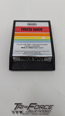 Trick Shot Atari 2600 Cart only Authentic tested, Free Shipping !