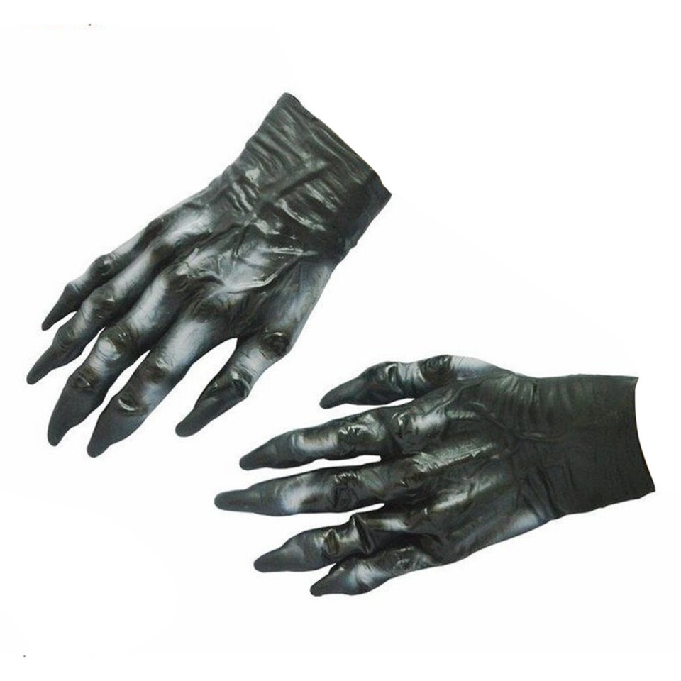 ASFWAGQ Krallen-Handschuhe - Gruselige Cosplay Accessoires Für Halloween