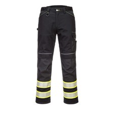 Portwest F142 Iona Plus Work Safety Pants Reflective Adjustable Hem