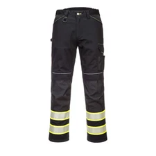 Portwest F142 Iona Plus Work Safety Pants Reflective Adjustable Hem