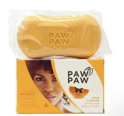 {3} Paw Paw - Clarifying Soap with Papaya Extract and Vitamin E {3 Bar} 180g 