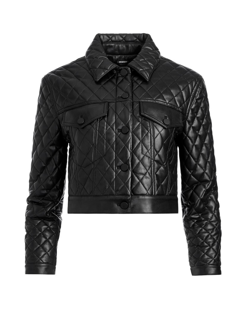 Chloe Quilted Boxy Crop Jacket | eBay