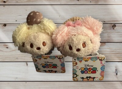 Disney Store Japan Summer Ice Cream Mickey Minnie Set TSUM TSUM 2023