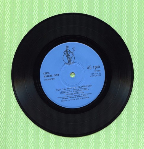 CONJUNTO ROBERTO FAZ, LOS FILIN / Tradicionales Nº1 EGREM Pre Cuba 196? EP VG+ - Picture 4 of 5