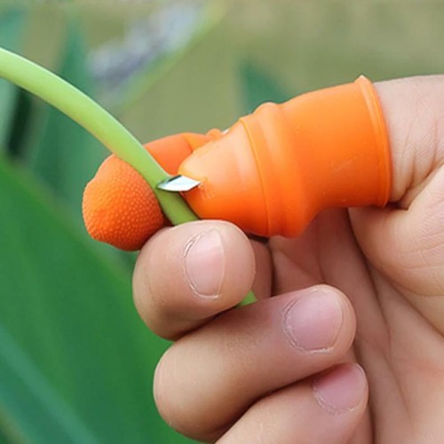 2 PCS Finger Thumb knife Garden Plucking Device Cutting Vegetable Agricultural eBay