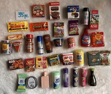 Mini Brands Lot 35 Pieces Mixed Zuru Collectible miniature Food Health & Beauty