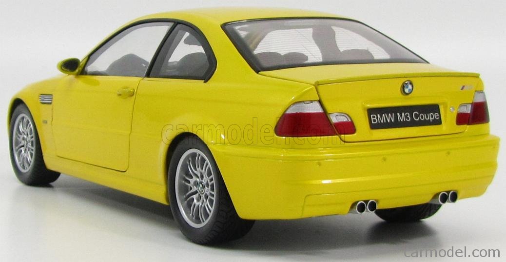 KYOSHO BMW 3 SERIES M3 COUPE E46 YELLOW METALLIC K08503Y 1