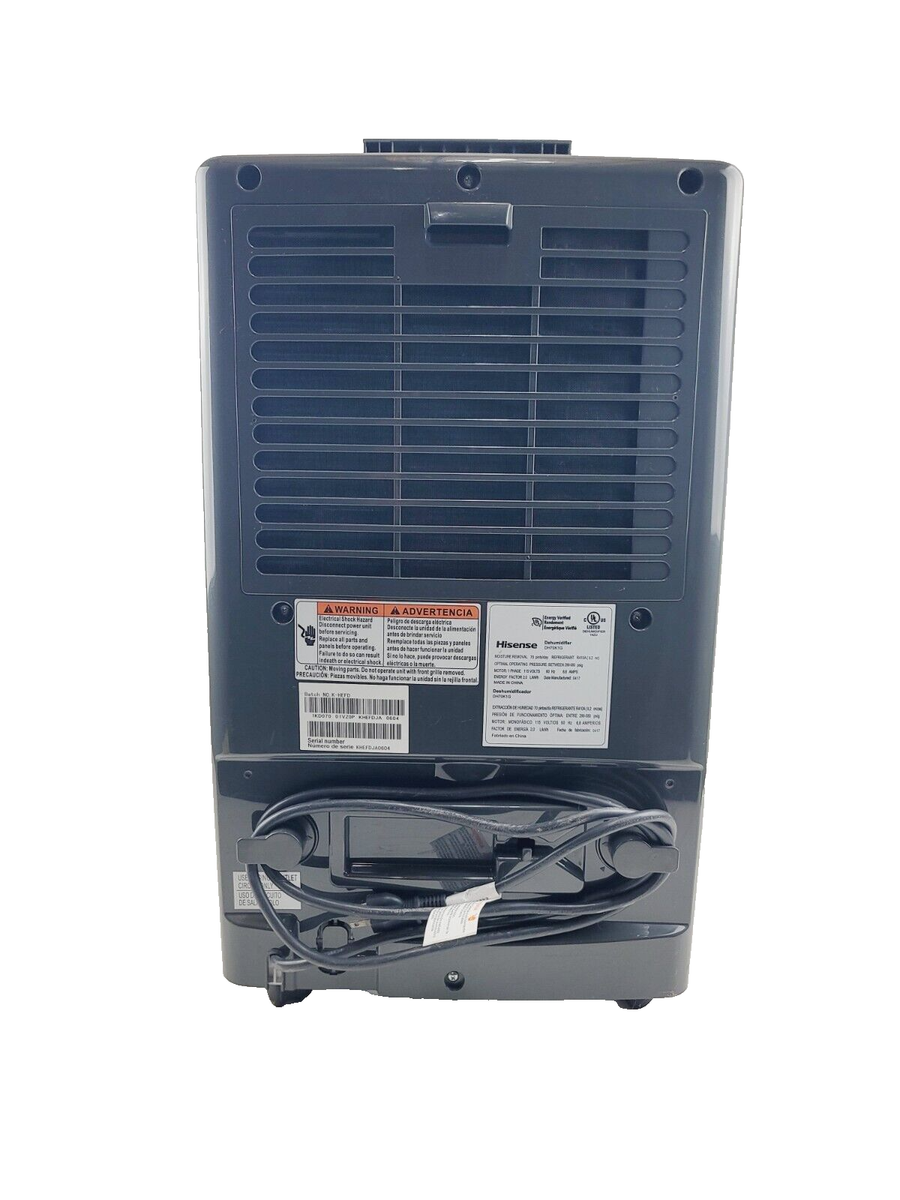 Hisense 70-Pint Dehumidifier With Pump Energy Star Certified