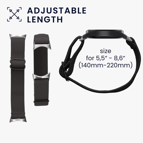 Cinturino per Google Pixel Watch 3 41mm Pixel Watch 2 Pixel Watch 1 in nylon con - Zdjęcie 5 z 8